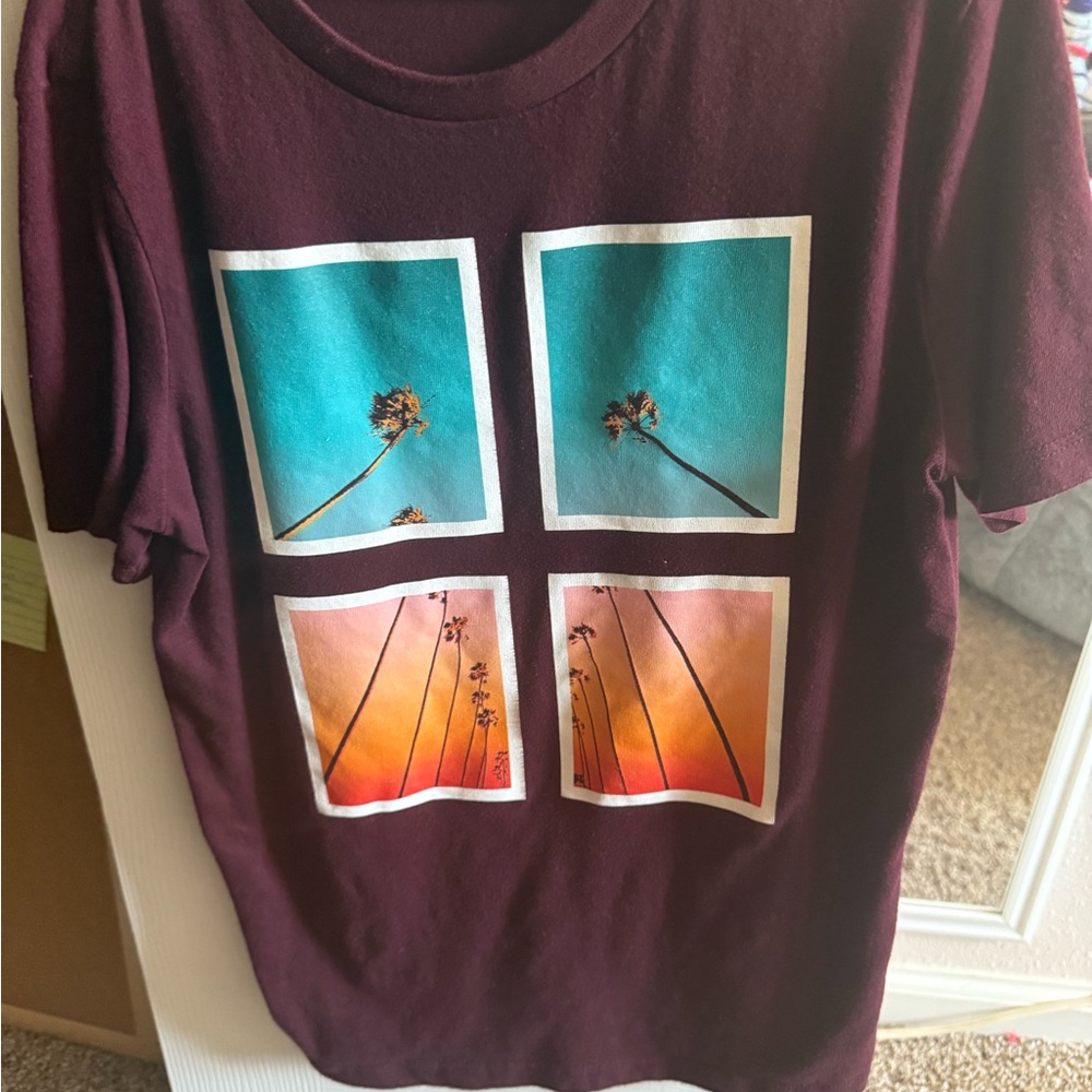 Old Navy Maroon Tee